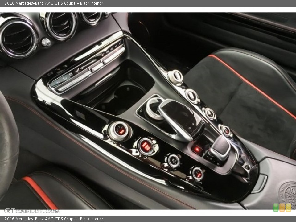 Black Interior Controls for the 2016 Mercedes-Benz AMG GT S Coupe #127278142