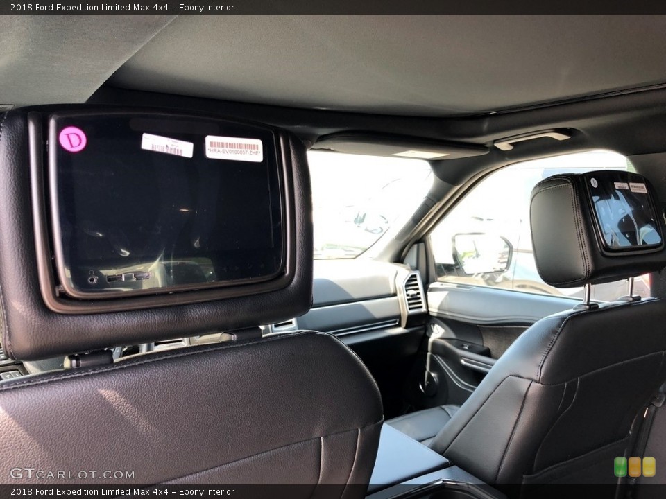 Ebony Interior Entertainment System for the 2018 Ford Expedition Limited Max 4x4 #127299290