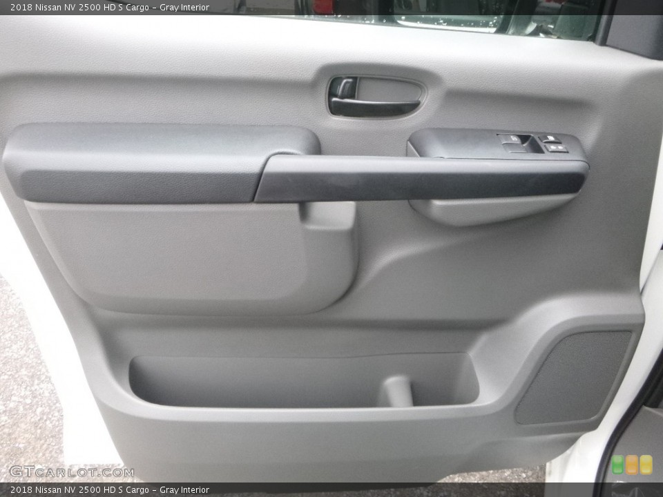 Gray Interior Door Panel for the 2018 Nissan NV 2500 HD S Cargo #127315974