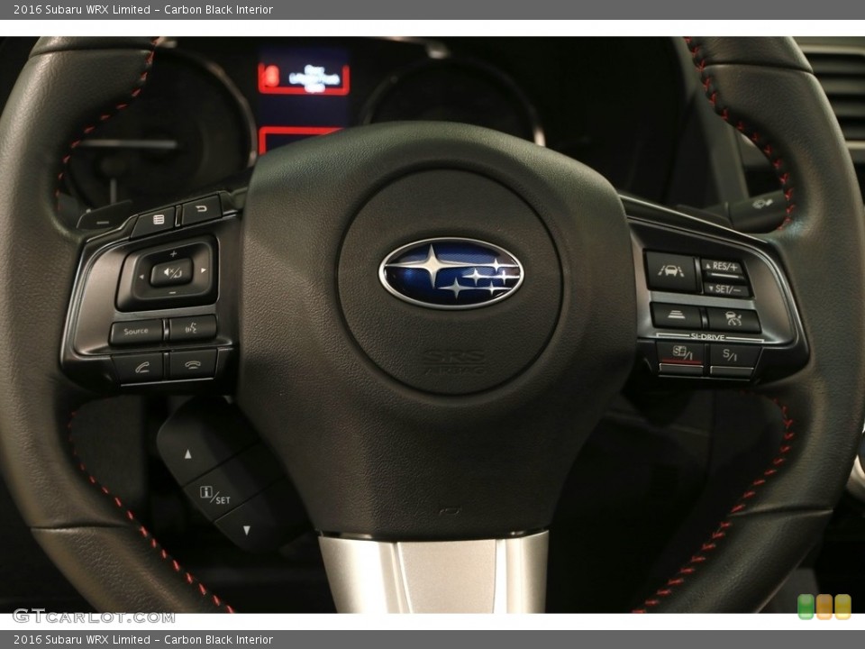 Carbon Black Interior Steering Wheel for the 2016 Subaru WRX Limited #127335722