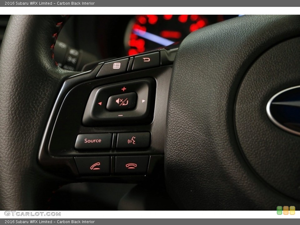 Carbon Black Interior Steering Wheel for the 2016 Subaru WRX Limited #127335947