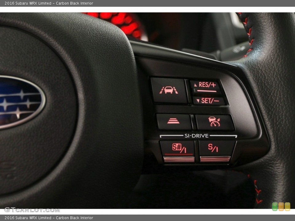 Carbon Black Interior Steering Wheel for the 2016 Subaru WRX Limited #127335959