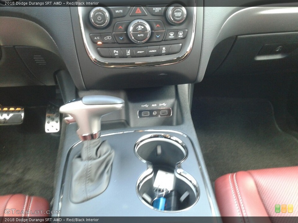 Red/Black Interior Transmission for the 2018 Dodge Durango SRT AWD #127338212