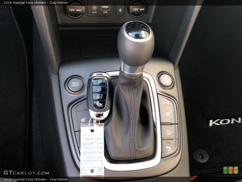 Gray Interior Transmission for the 2018 Hyundai Kona Ultimate #127343399