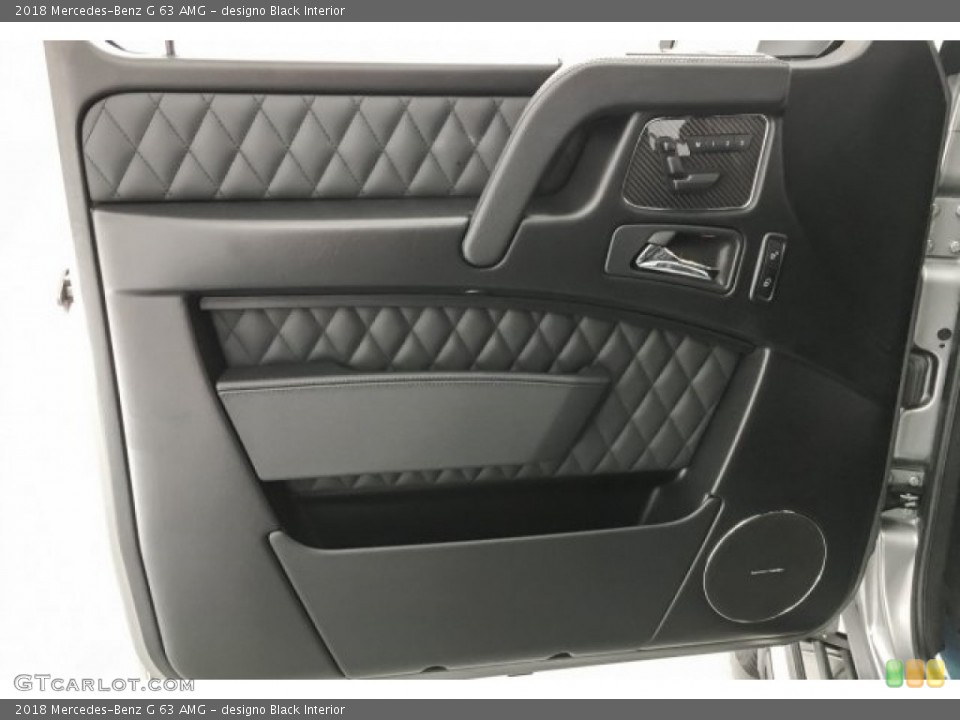 designo Black Interior Door Panel for the 2018 Mercedes-Benz G 63 AMG #127348724