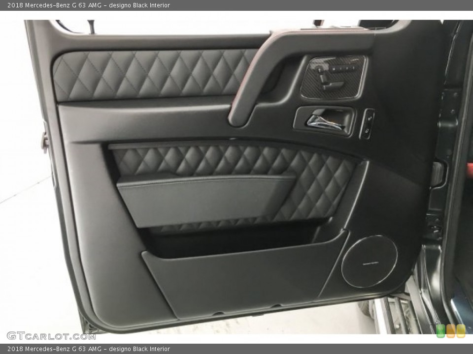 designo Black Interior Door Panel for the 2018 Mercedes-Benz G 63 AMG #127349351