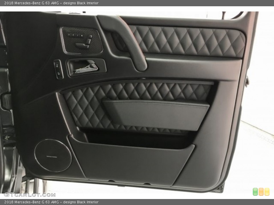 designo Black Interior Door Panel for the 2018 Mercedes-Benz G 63 AMG #127349459