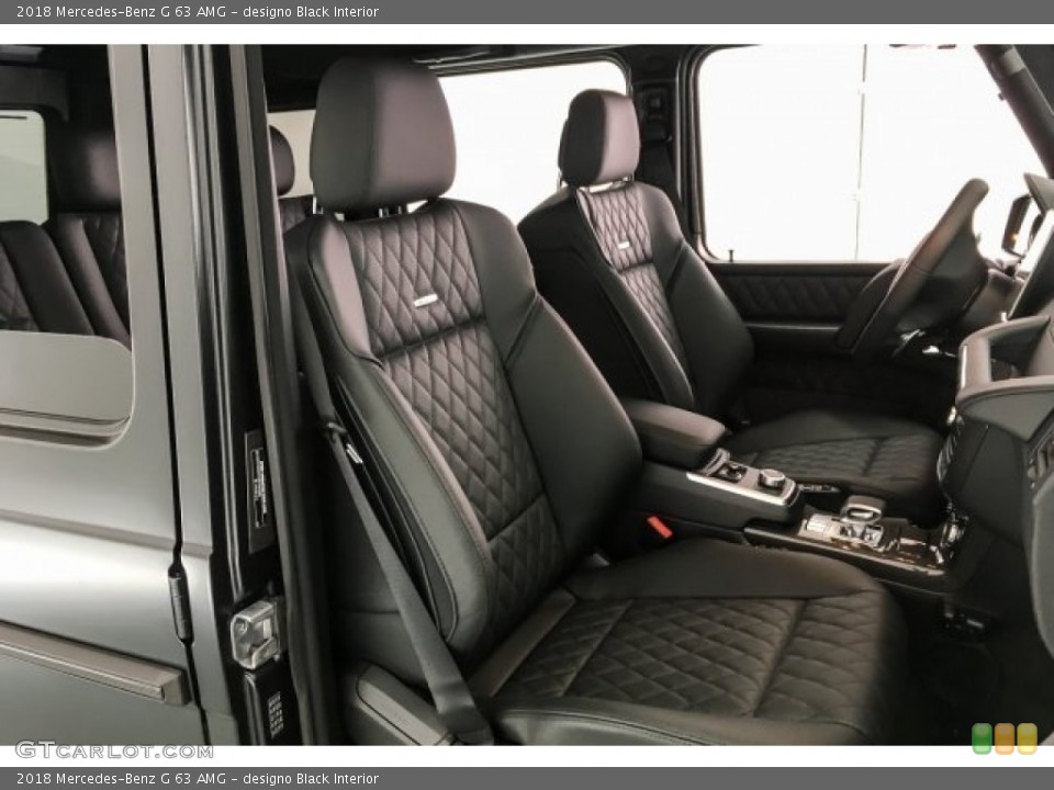 designo Black Interior Front Seat for the 2018 Mercedes-Benz G 63 AMG #127349633