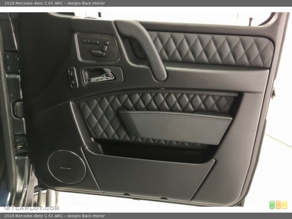 designo Black Interior Door Panel for the 2018 Mercedes-Benz G 63 AMG #127350047