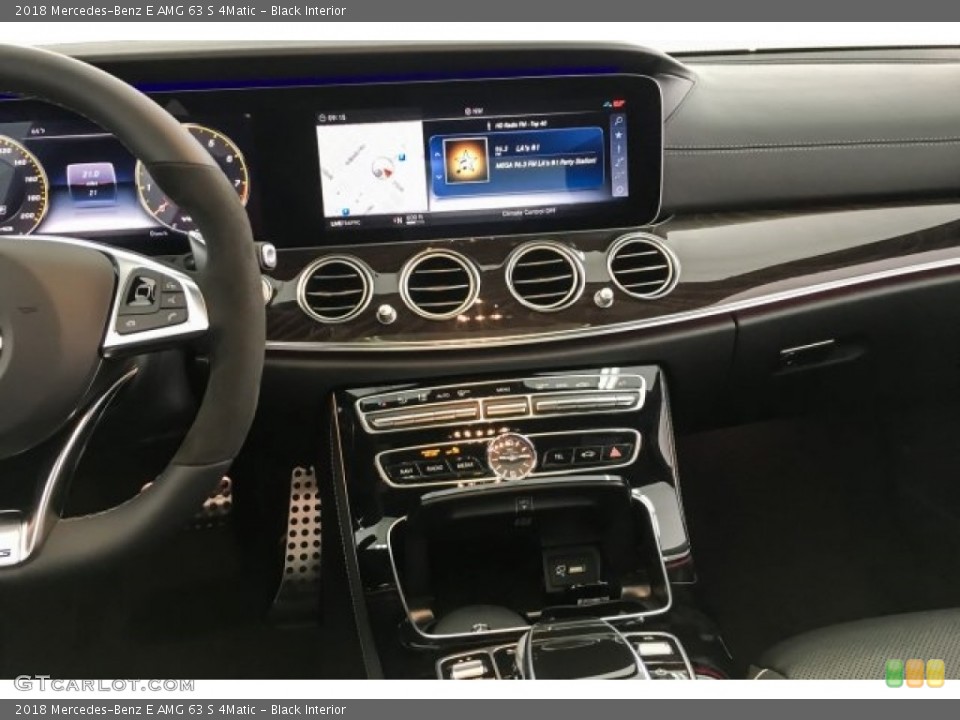 Black Interior Dashboard for the 2018 Mercedes-Benz E AMG 63 S 4Matic #127350818