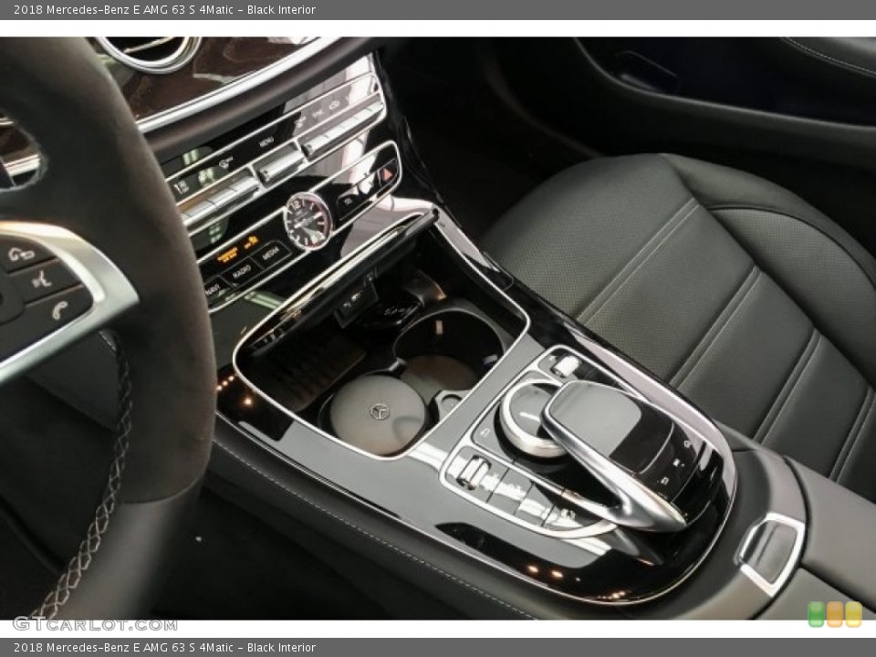 Black Interior Controls for the 2018 Mercedes-Benz E AMG 63 S 4Matic #127351103