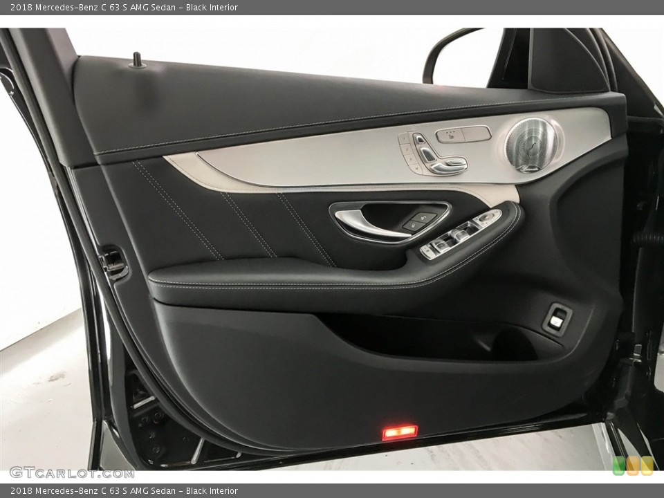 Black Interior Door Panel for the 2018 Mercedes-Benz C 63 S AMG Sedan #127365472