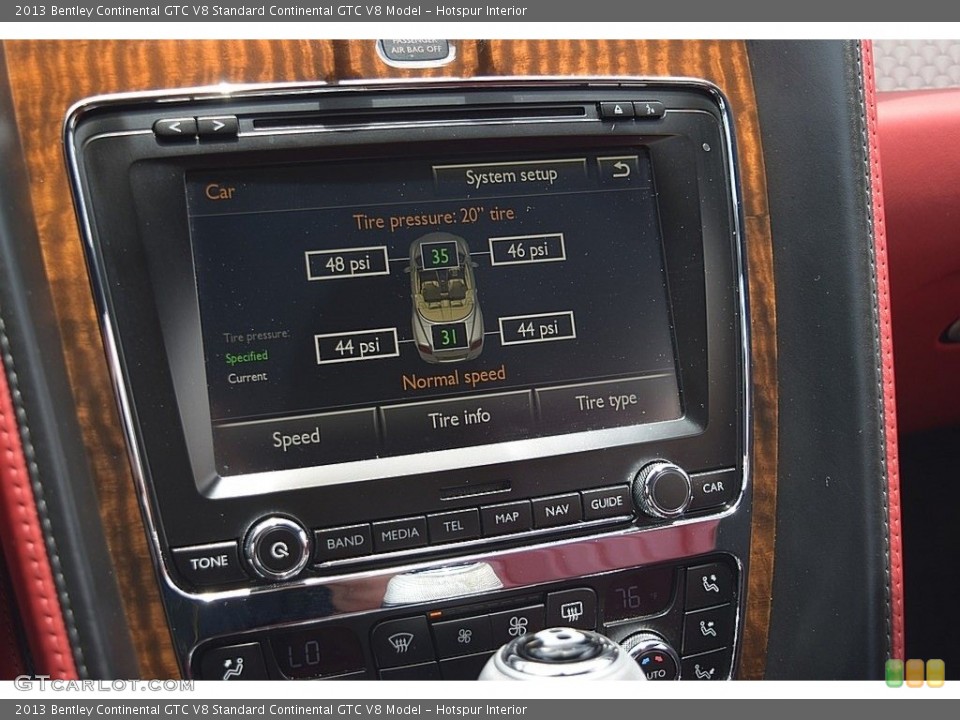 Hotspur Interior Controls for the 2013 Bentley Continental GTC V8  #127380134