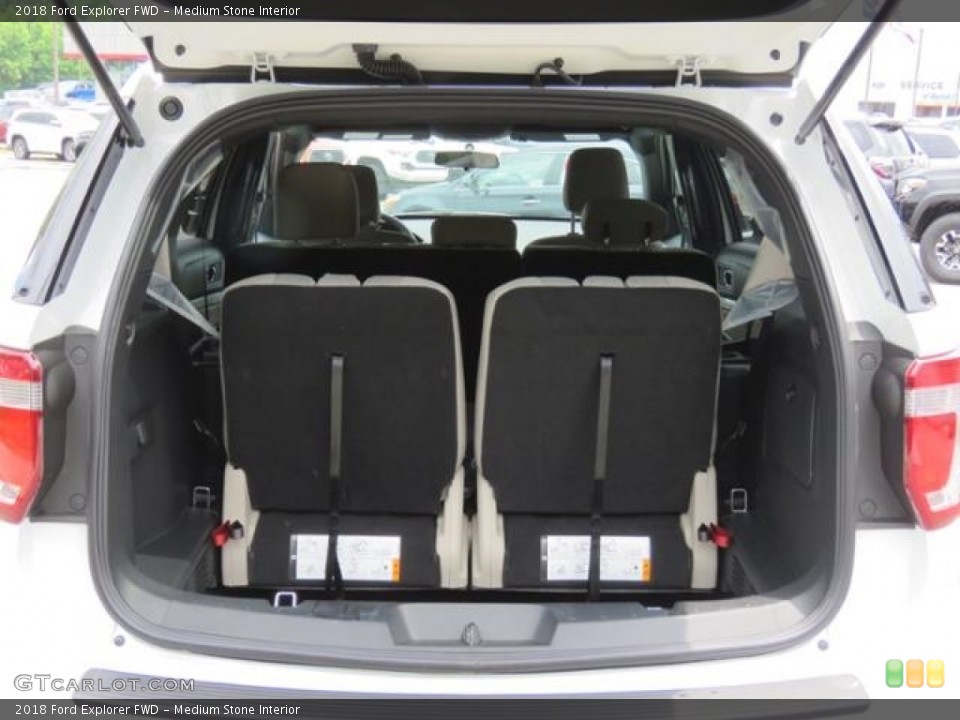 Medium Stone Interior Trunk for the 2018 Ford Explorer FWD #127381280