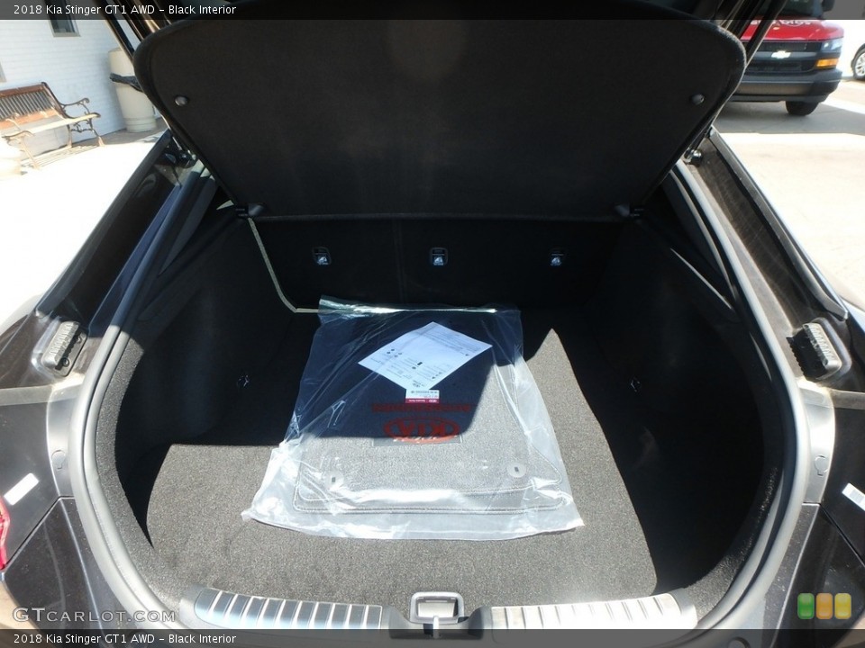 Black Interior Trunk for the 2018 Kia Stinger GT1 AWD #127383053