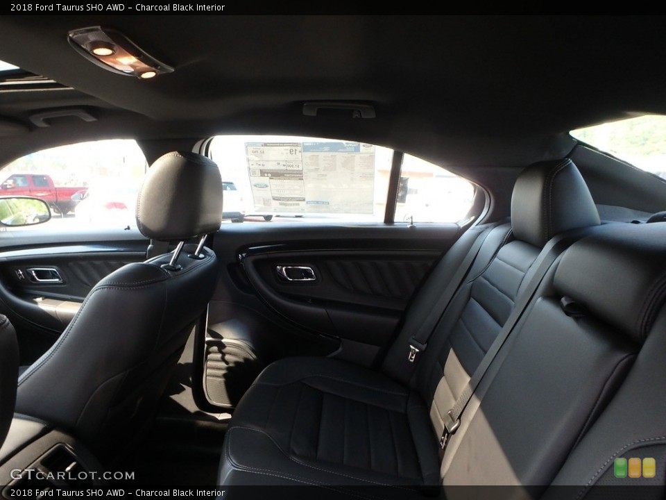 Charcoal Black Interior Rear Seat for the 2018 Ford Taurus SHO AWD #127391348