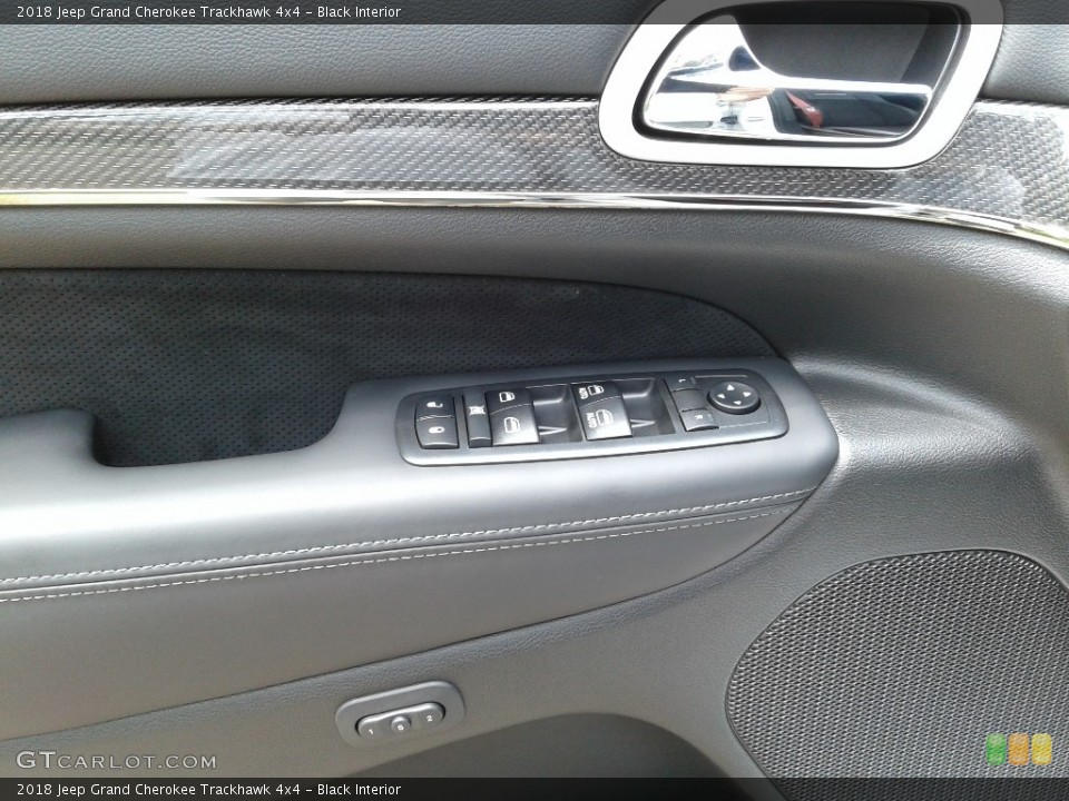 Black Interior Door Panel for the 2018 Jeep Grand Cherokee Trackhawk 4x4 #127396775