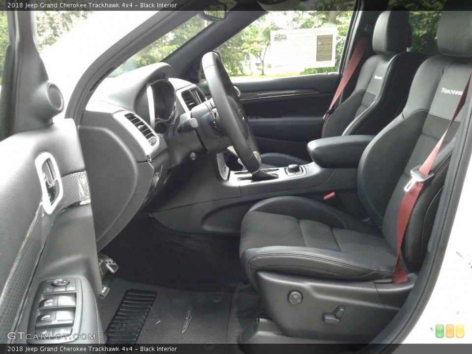 Black Interior Photo for the 2018 Jeep Grand Cherokee Trackhawk 4x4 #127396799