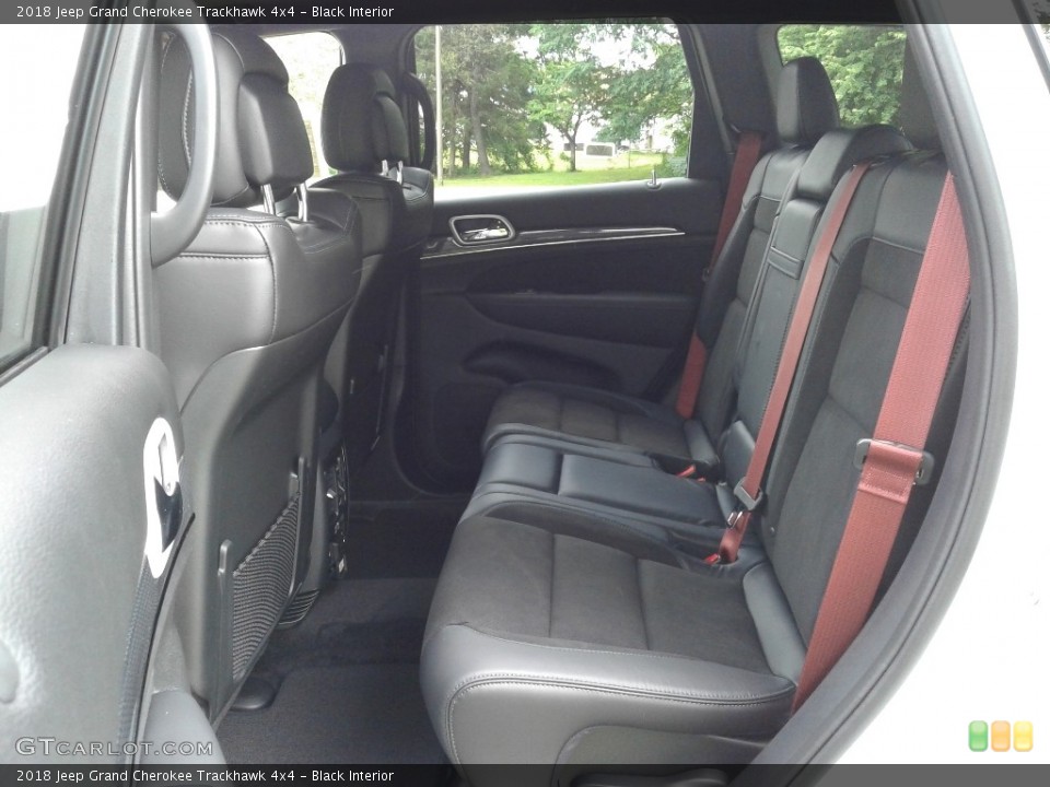 Black Interior Rear Seat for the 2018 Jeep Grand Cherokee Trackhawk 4x4 #127396820
