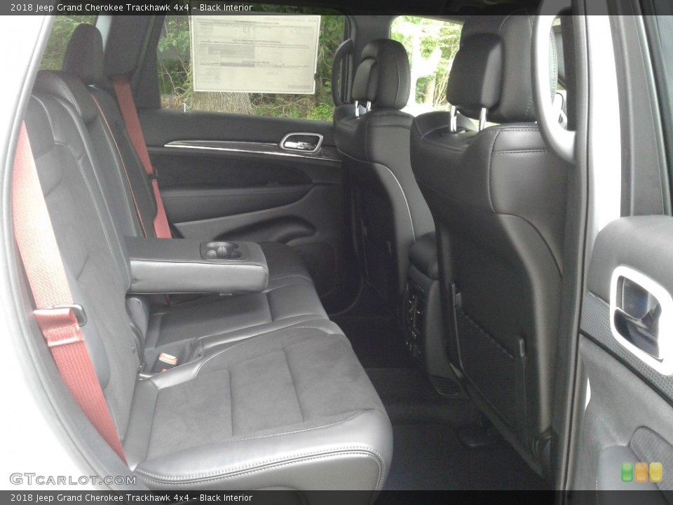 Black Interior Rear Seat for the 2018 Jeep Grand Cherokee Trackhawk 4x4 #127396943