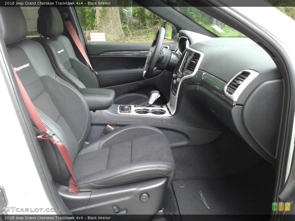 Black Interior Front Seat for the 2018 Jeep Grand Cherokee Trackhawk 4x4 #127396964