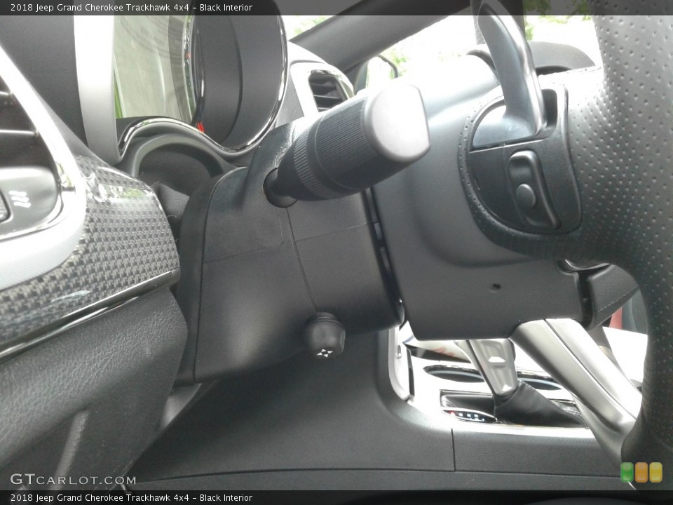 Black Interior Controls for the 2018 Jeep Grand Cherokee Trackhawk 4x4 #127396985