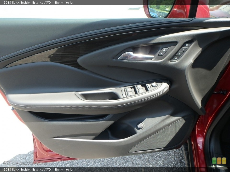 Ebony Interior Door Panel for the 2019 Buick Envision Essence AWD #127398389