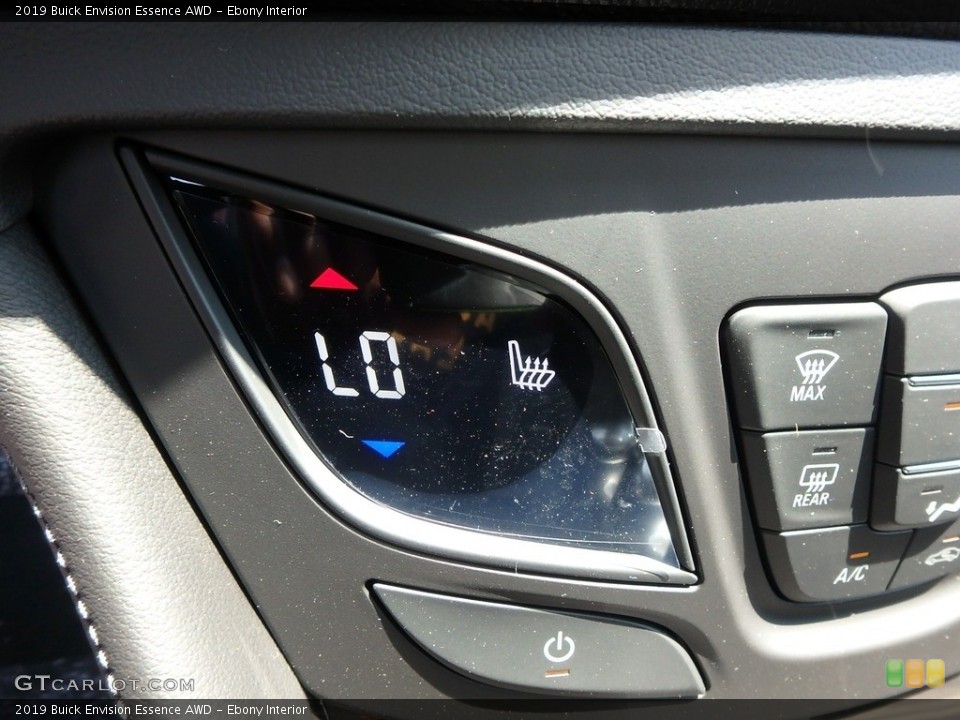 Ebony Interior Controls for the 2019 Buick Envision Essence AWD #127398449