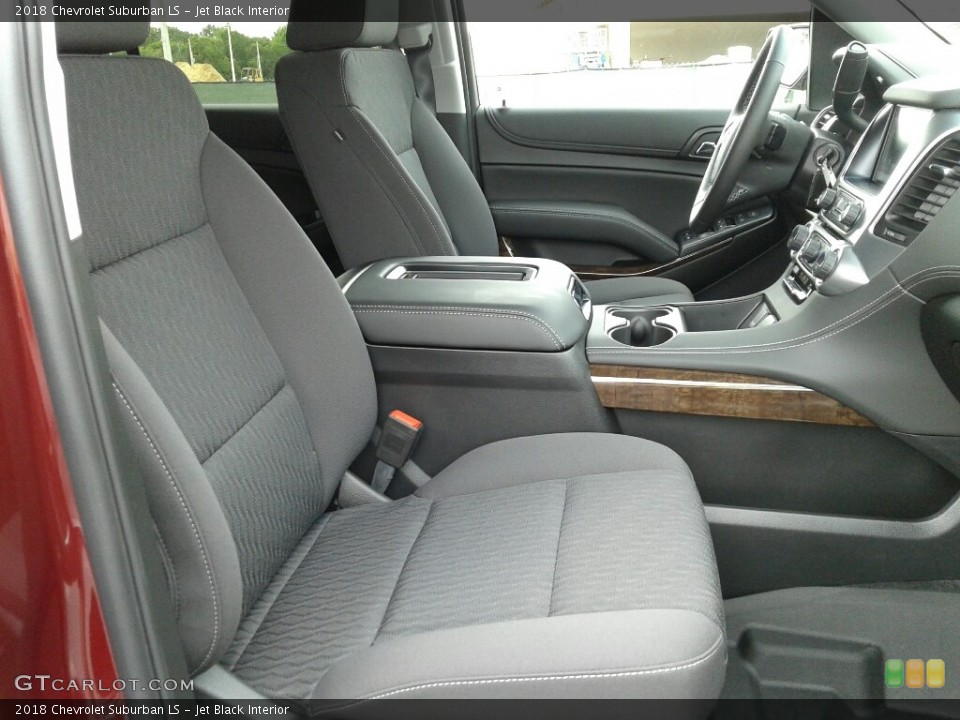 Jet Black 2018 Chevrolet Suburban Interiors