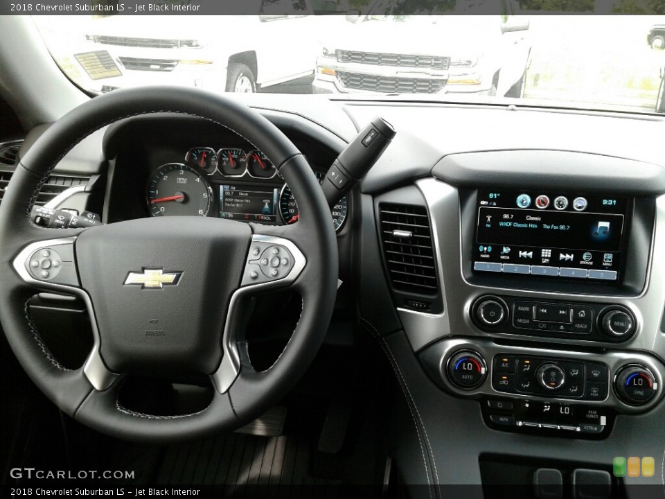 Jet Black Interior Dashboard for the 2018 Chevrolet Suburban LS #127409093