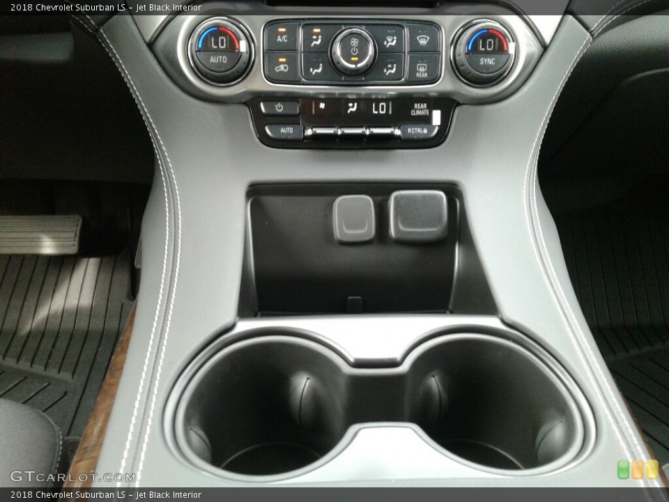 Jet Black Interior Controls for the 2018 Chevrolet Suburban LS #127409157