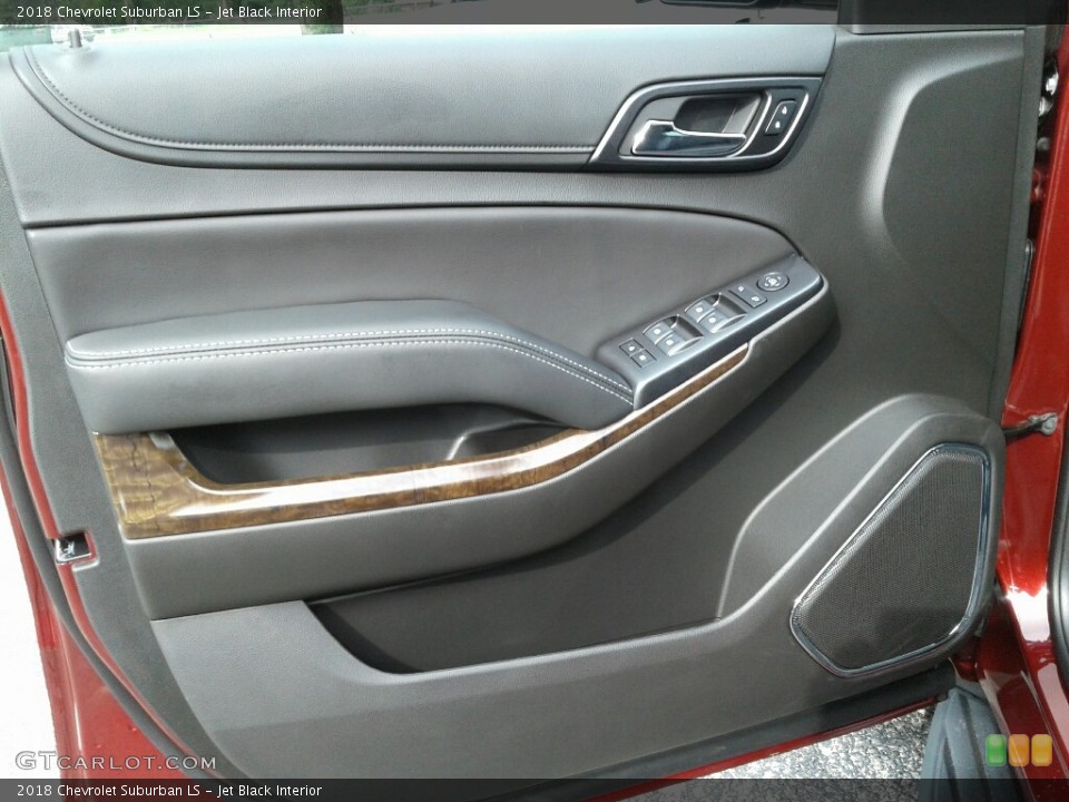 Jet Black Interior Door Panel for the 2018 Chevrolet Suburban LS #127409178