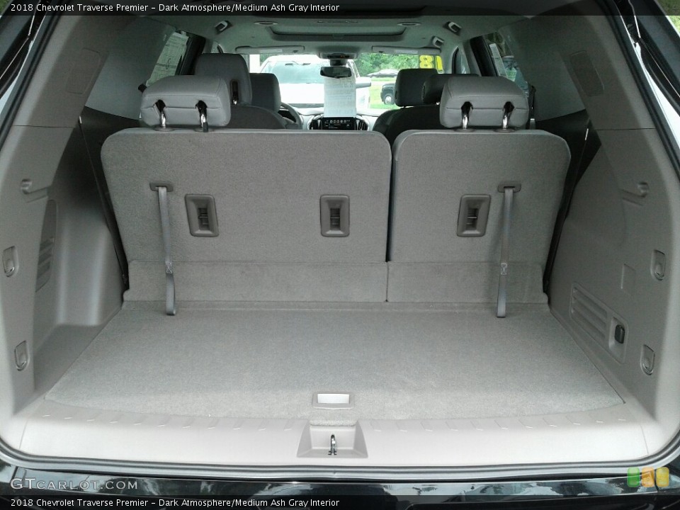 Dark Atmosphere/Medium Ash Gray Interior Trunk for the 2018 Chevrolet Traverse Premier #127410525