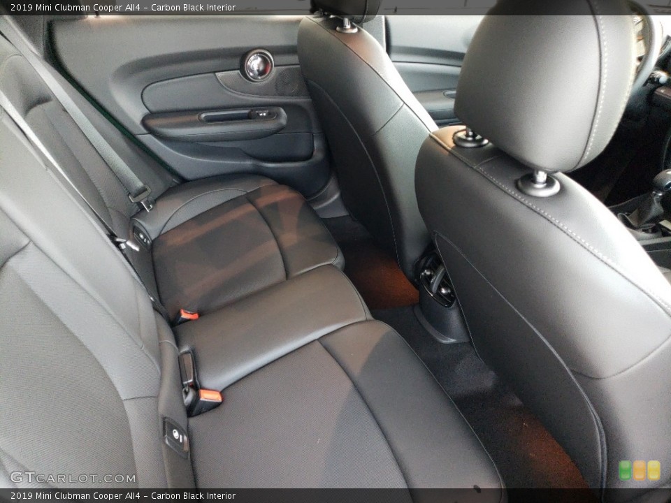 Carbon Black Interior Rear Seat for the 2019 Mini Clubman Cooper All4 #127423547