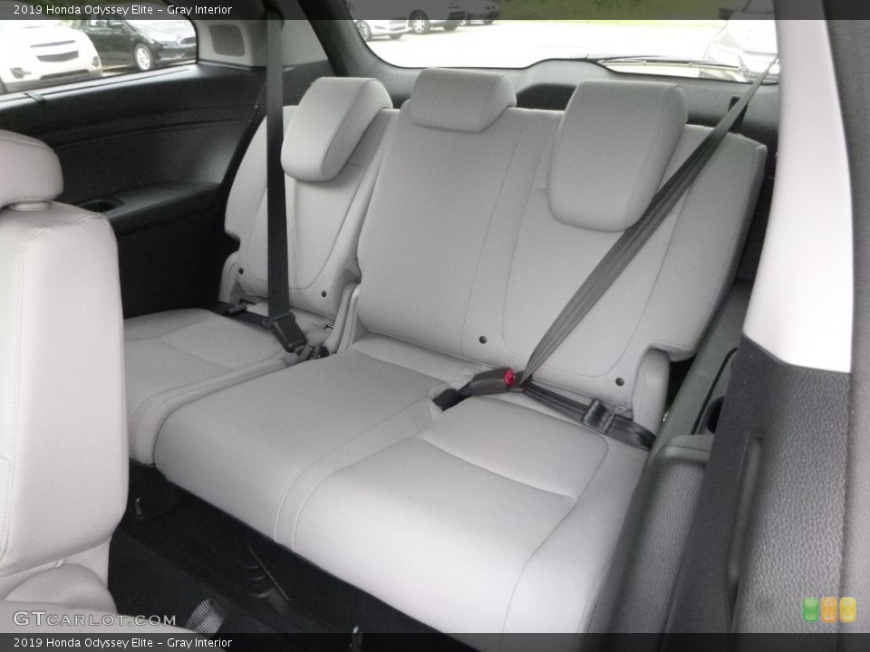Gray Interior Rear Seat for the 2019 Honda Odyssey Elite #127438451