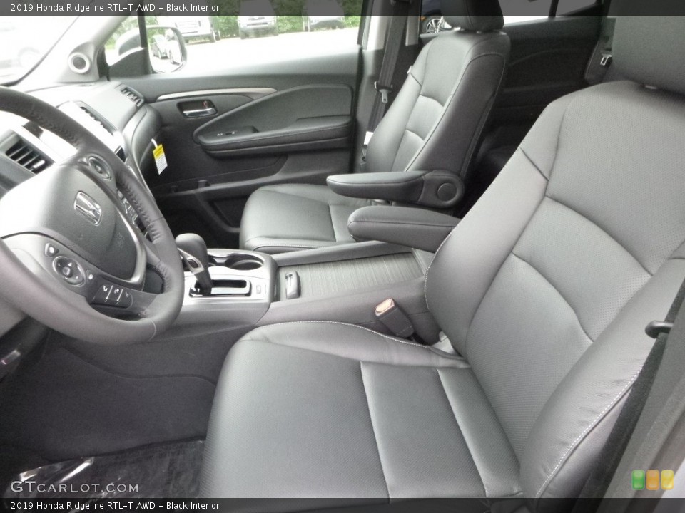 Black Interior Front Seat for the 2019 Honda Ridgeline RTL-T AWD #127438793