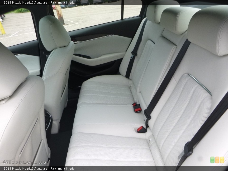 Parchment Interior Rear Seat for the 2018 Mazda Mazda6 Signature #127441190