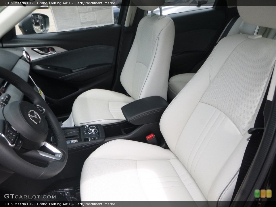 Black/Parchment 2019 Mazda CX-3 Interiors