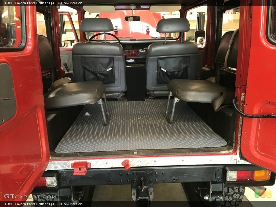Grey Interior Trunk for the 1980 Toyota Land Cruiser FJ40 #127442693