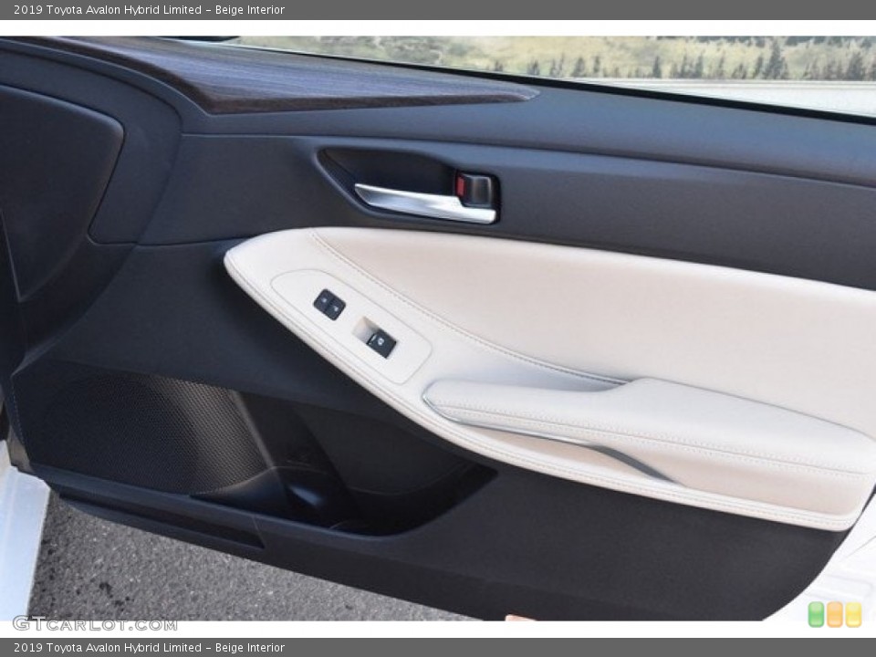 Beige Interior Door Panel for the 2019 Toyota Avalon Hybrid Limited #127449647