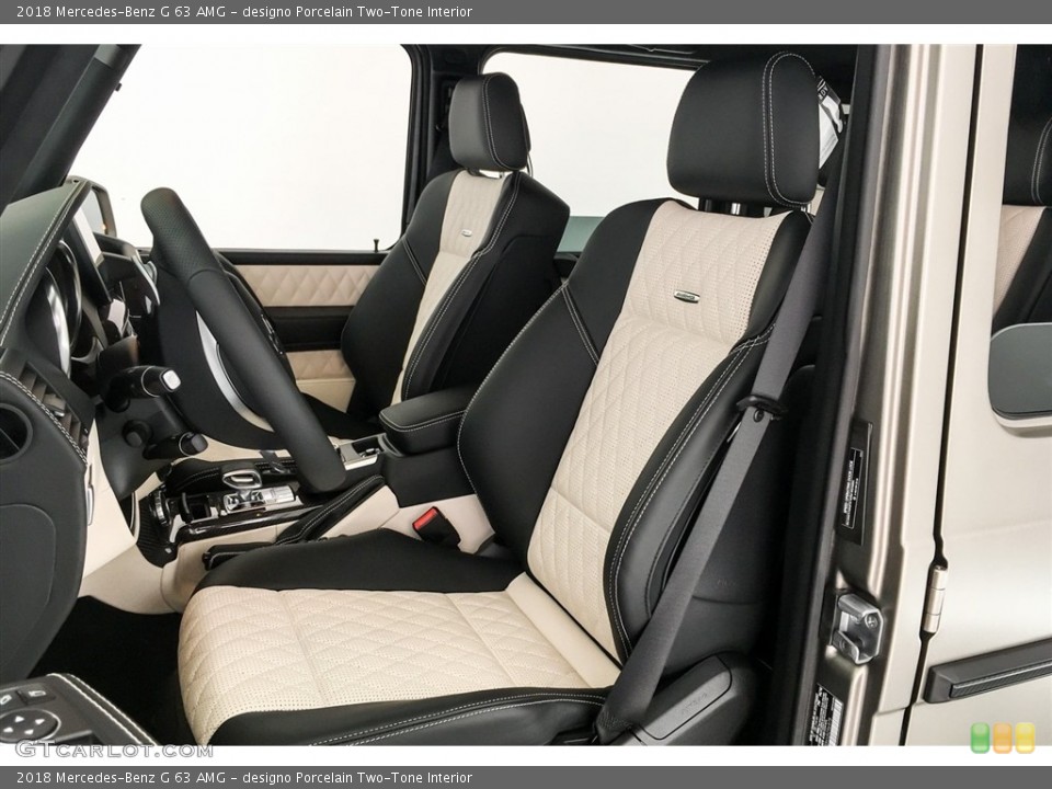 designo Porcelain Two-Tone Interior Photo for the 2018 Mercedes-Benz G 63 AMG #127458662