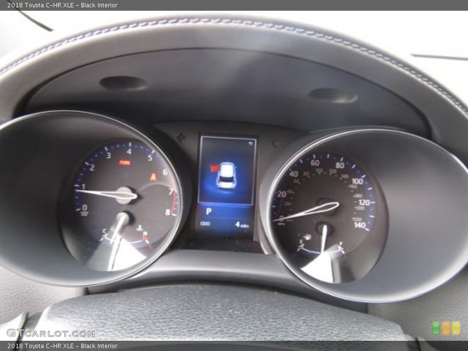 Black Interior Gauges for the 2018 Toyota C-HR XLE #127469247