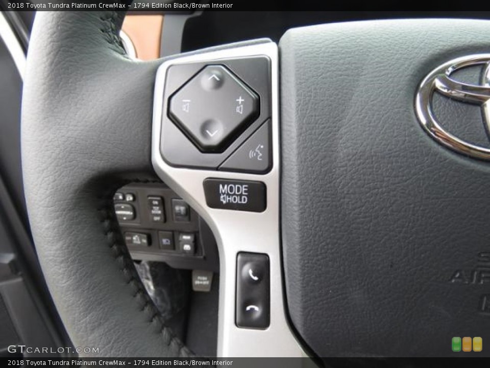 1794 Edition Black/Brown Interior Controls for the 2018 Toyota Tundra Platinum CrewMax #127470633