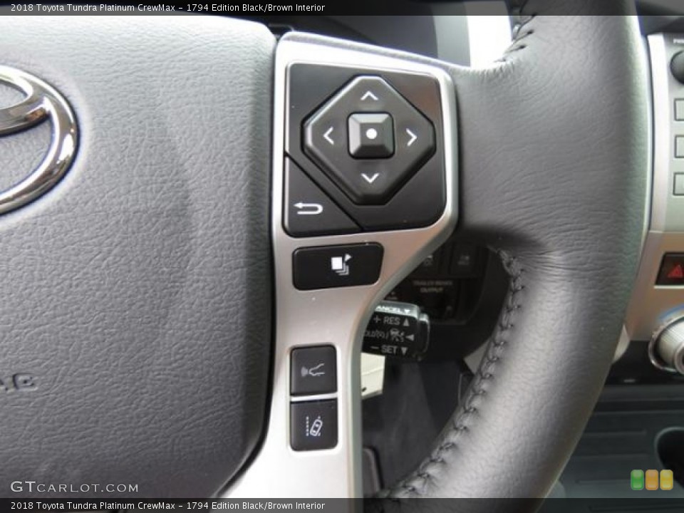 1794 Edition Black/Brown Interior Controls for the 2018 Toyota Tundra Platinum CrewMax #127470654