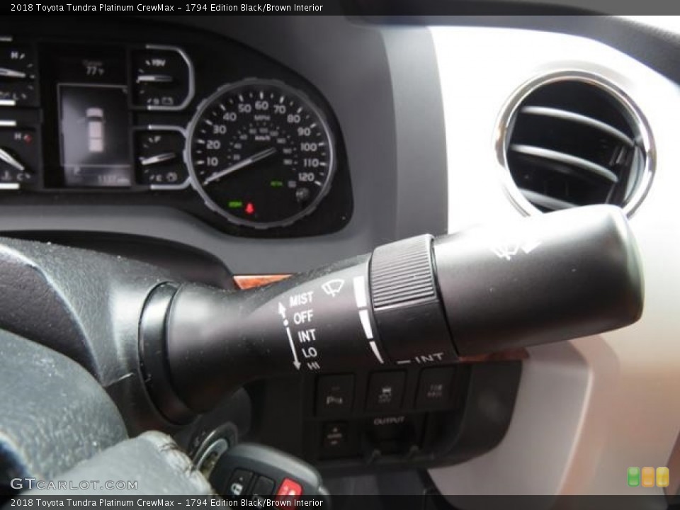 1794 Edition Black/Brown Interior Controls for the 2018 Toyota Tundra Platinum CrewMax #127470687