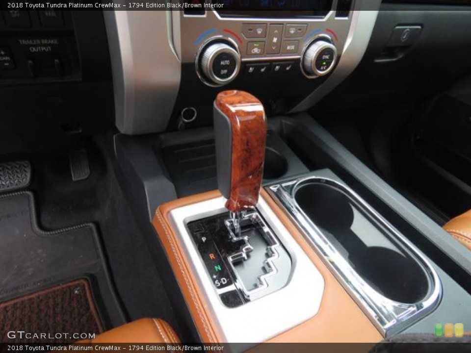 1794 Edition Black/Brown Interior Transmission for the 2018 Toyota Tundra Platinum CrewMax #127470801