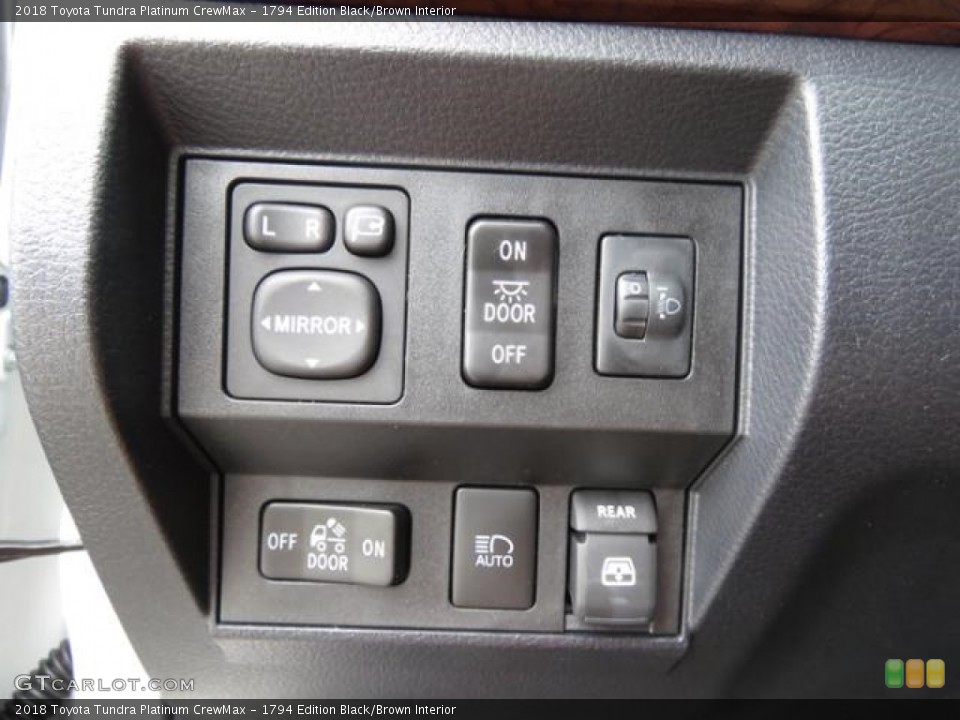 1794 Edition Black/Brown Interior Controls for the 2018 Toyota Tundra Platinum CrewMax #127470825