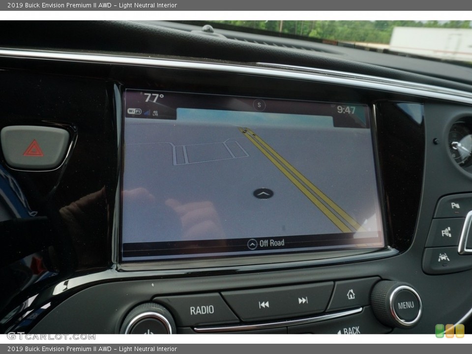 Light Neutral Interior Navigation for the 2019 Buick Envision Premium II AWD #127481598