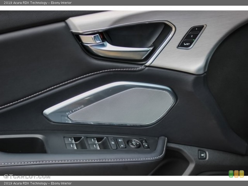 Ebony Interior Controls for the 2019 Acura RDX Technology #127493891