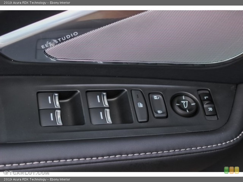 Ebony Interior Controls for the 2019 Acura RDX Technology #127493909
